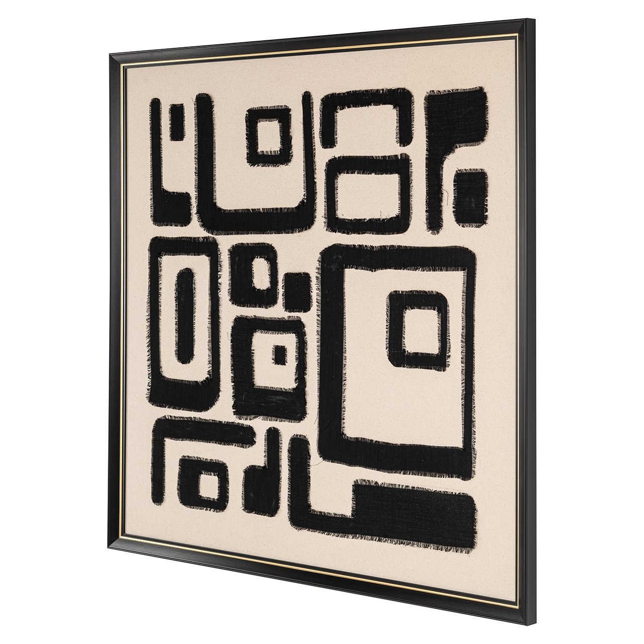 Wall art Shanita (Black/white)