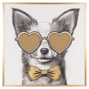 Wall art Bodhy (Black/gold)