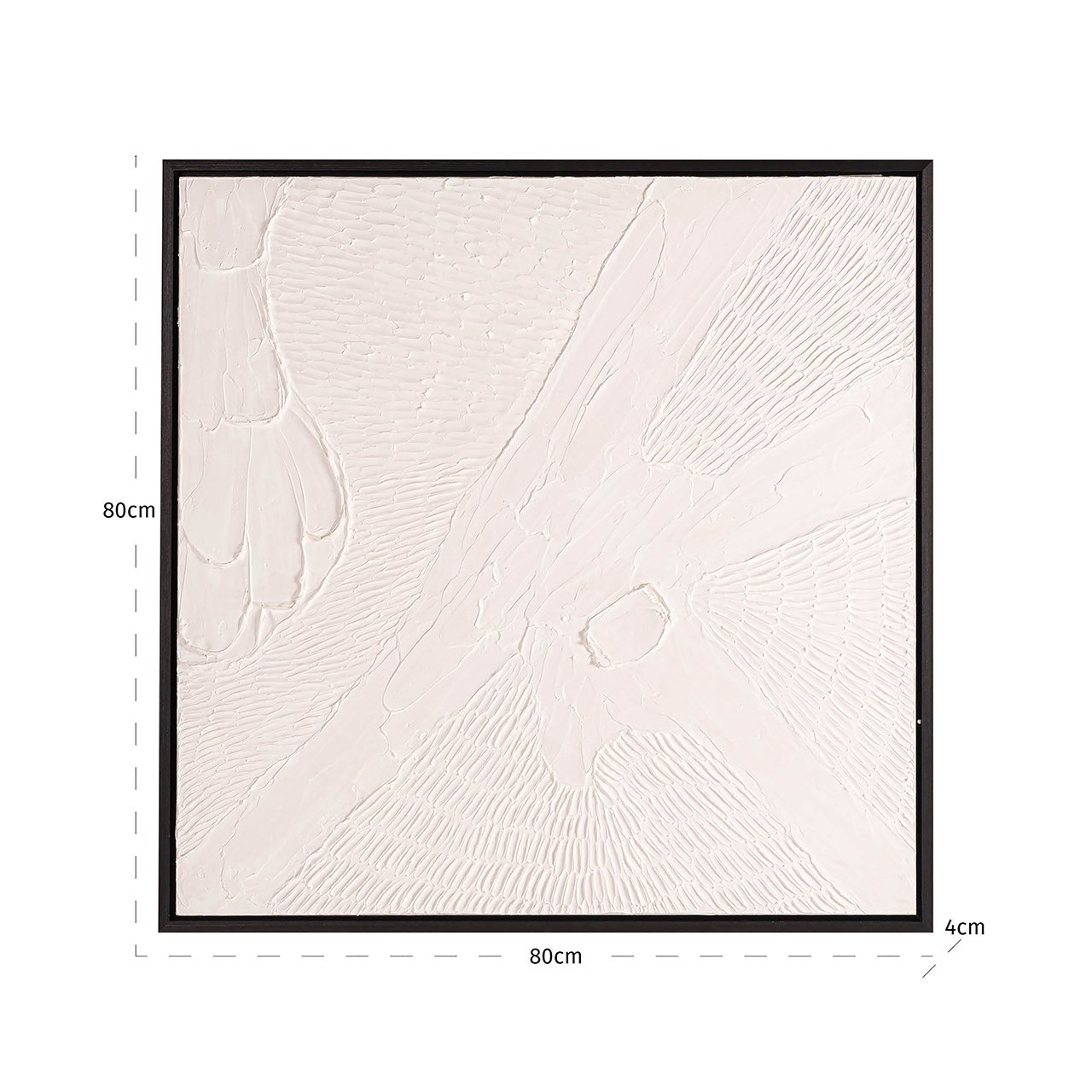 Wall art Janey (Black/white)