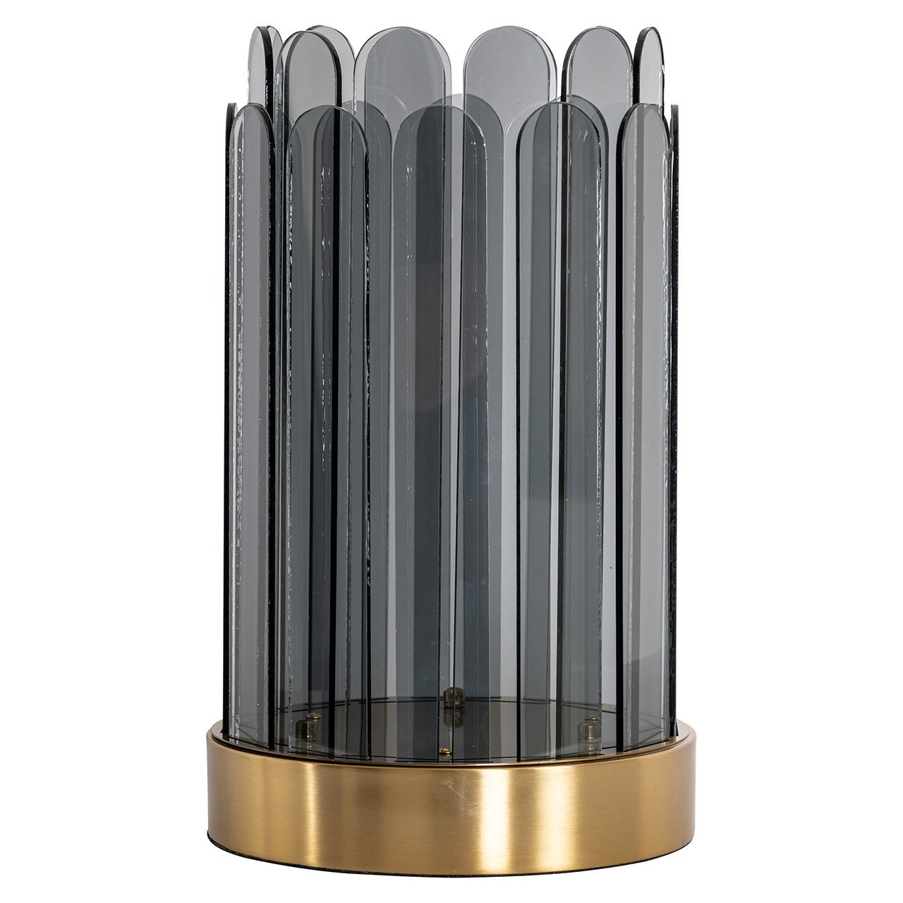 Windlicht Daisey groot (Smoke)