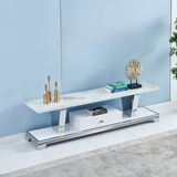 Tv-Meubel Versus 150cm - Zilveren Poten