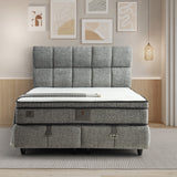 PUFFY Bed Grijs met Opbergruimte
