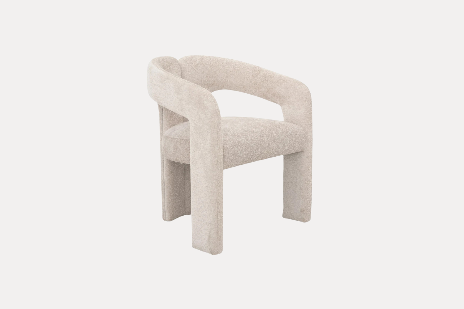 Japandi Stoel Liora Taupe