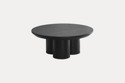 Royal Salontafel Rond – Zwart eiken