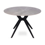 Tafel 'Apollo' 110 cm Rond Glanzend Steen