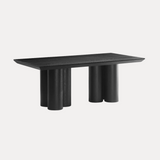 Koninklijke Eettafel Rechthoek – Zwart 200