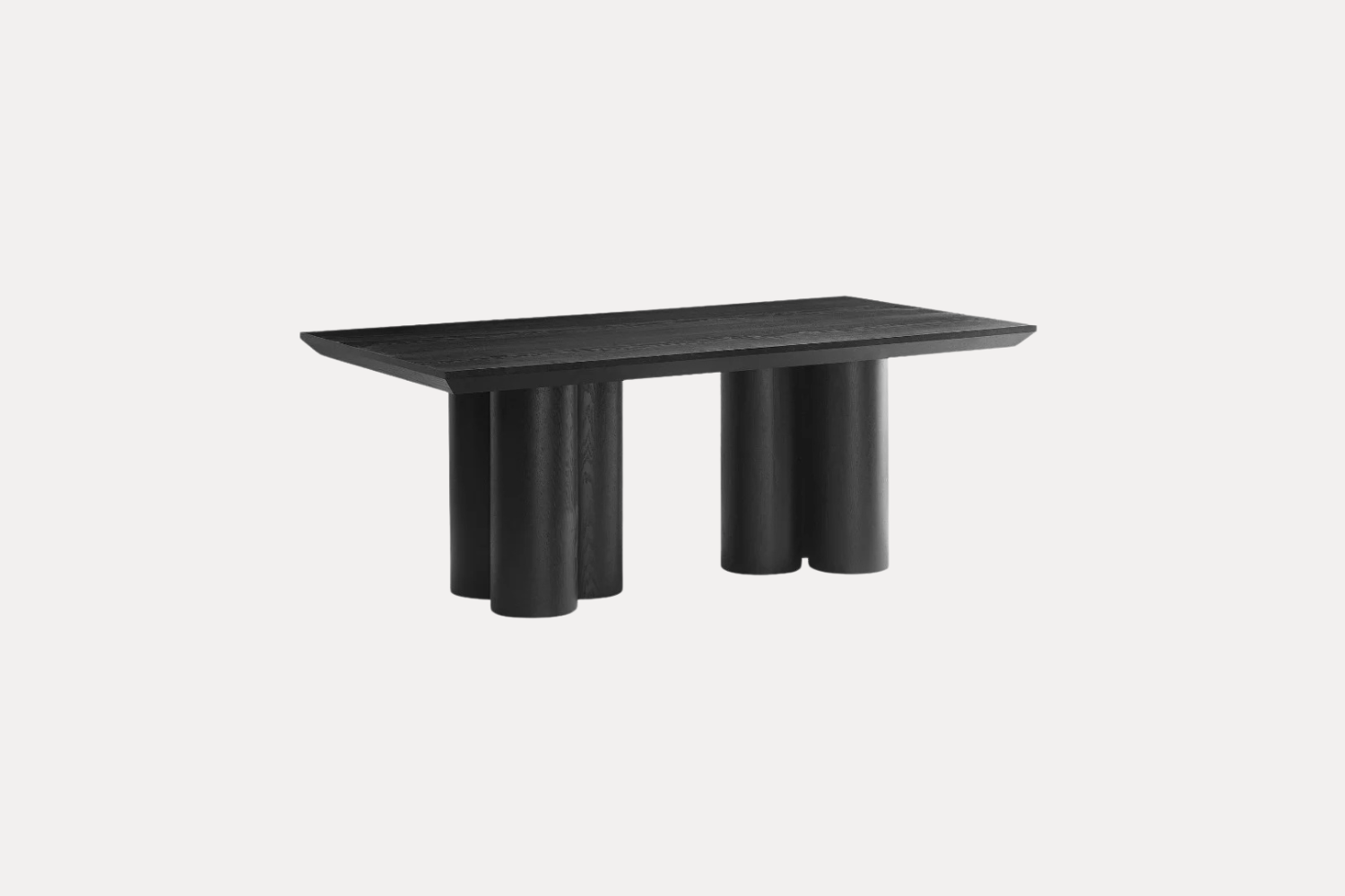 Royal Eettafel Rechthoek – Zwart 200