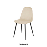 Stoel 'Sciena' — Poten in Zwart