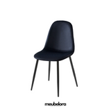 Stoel 'Sciena' — Poten in Zwart