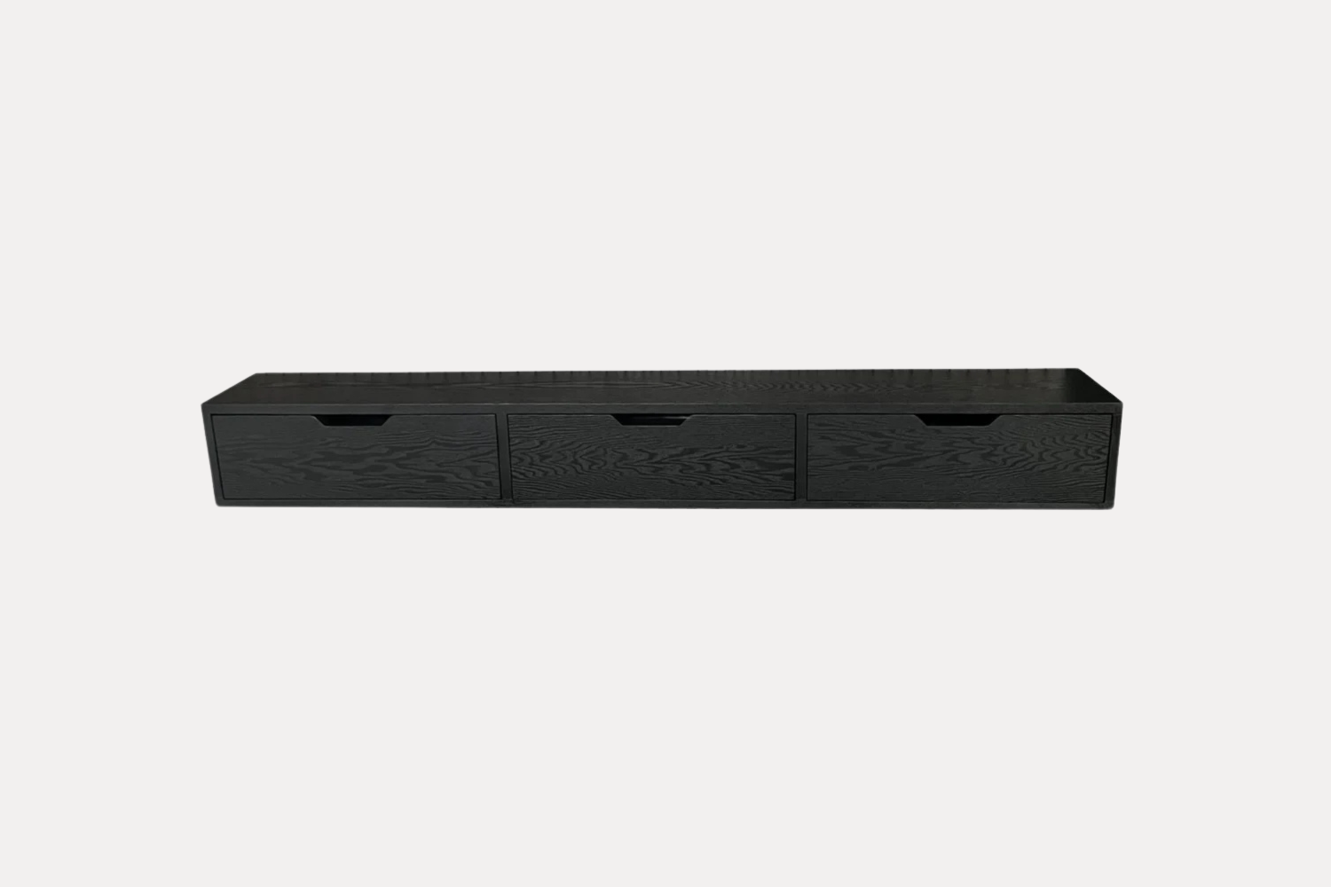 Tv Meubel Zwevend Livo L - 160 cm -  Zwart Fineer