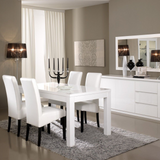 Dressoir Roma - 220cm - 3 Deuren 3 Lades - Wit 