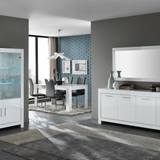 Dressoir Modena 4 Deuren - Witte Hoogglanslak 