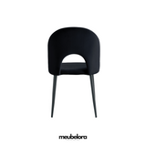 Stoel 'Amelia' — Poten in Zwart