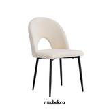 Stoel 'Amelia' — Poten in Zwart