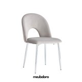 Stoel 'Amelia' — Poten in Metaalkleur