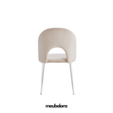 Stoel 'Amelia' — Poten in Metaalkleur