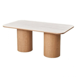 Eettafel Nova White Ceramic Top