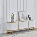 Tv-Meubel Esmee 180cm - Gouden Poten