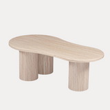 Salontafel Arco 130 – Organisch Design met Marmer