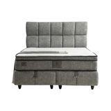 PUFFY Bed Grijs met Opbergruimte