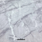 Salontafel 'Versus' 120cm Rechthoek — Poten in Zilverkleur