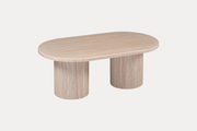 Salontafel Ovalo – Ovaal Design met Marmeren Blad