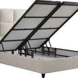 Tweepersoonsbed AMORE met opbergruimte
