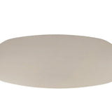 Tafel 'Tavira' 220 cm Ovaal Cement Wit