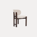 Japandi Stoel Aven - Taupe Walnut