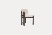 Japandi Stoel Aven - Taupe Walnoot