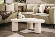 Salontafel — XL kiezel organisch — Marmer composiet 