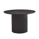 Tafel 'Lagos' 120 cm Rond Decor Donkerbruin