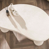 Salontafel — XL kiezel organisch — Marmer composiet 