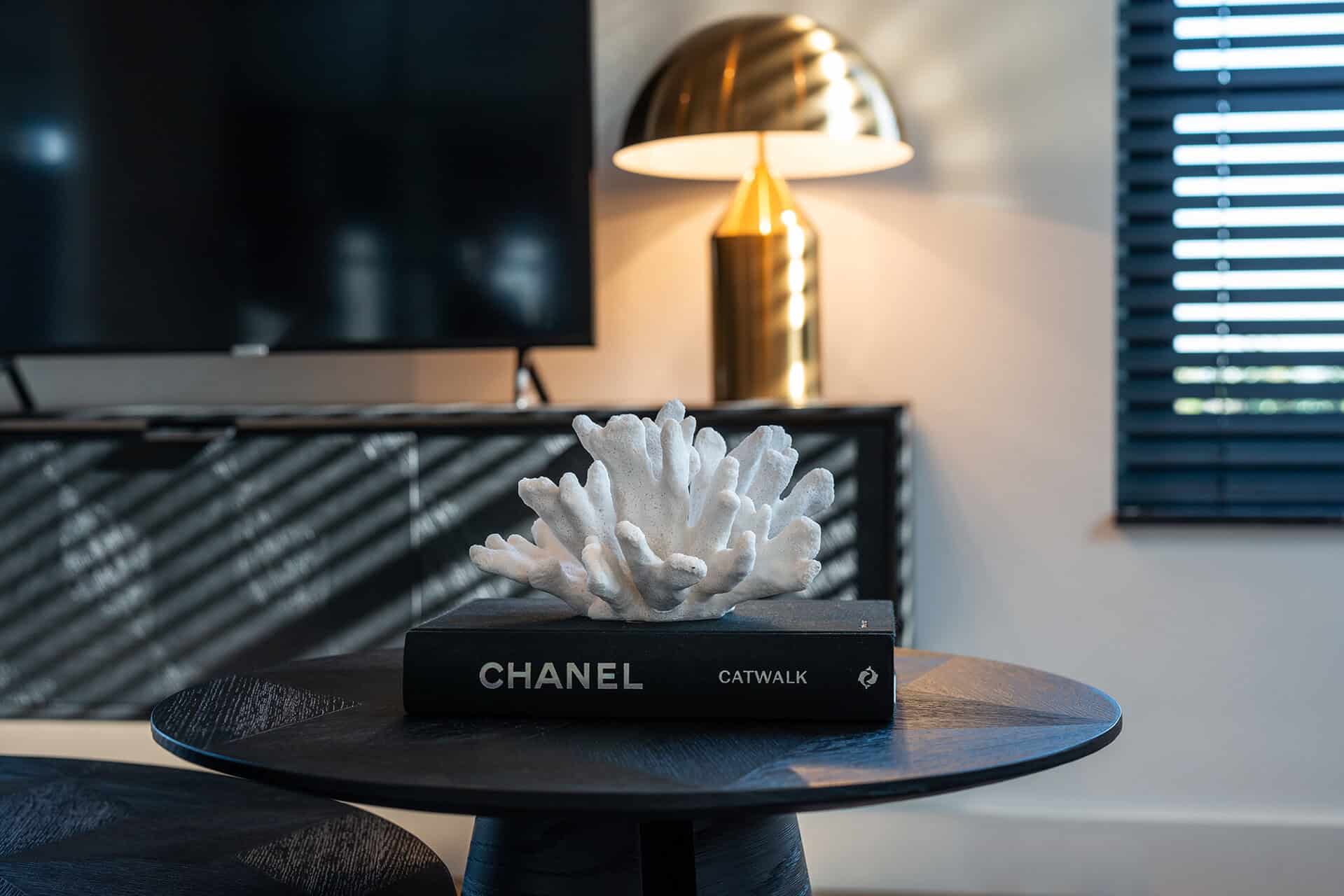 Bijzettafel Blax 585Ø (Black)