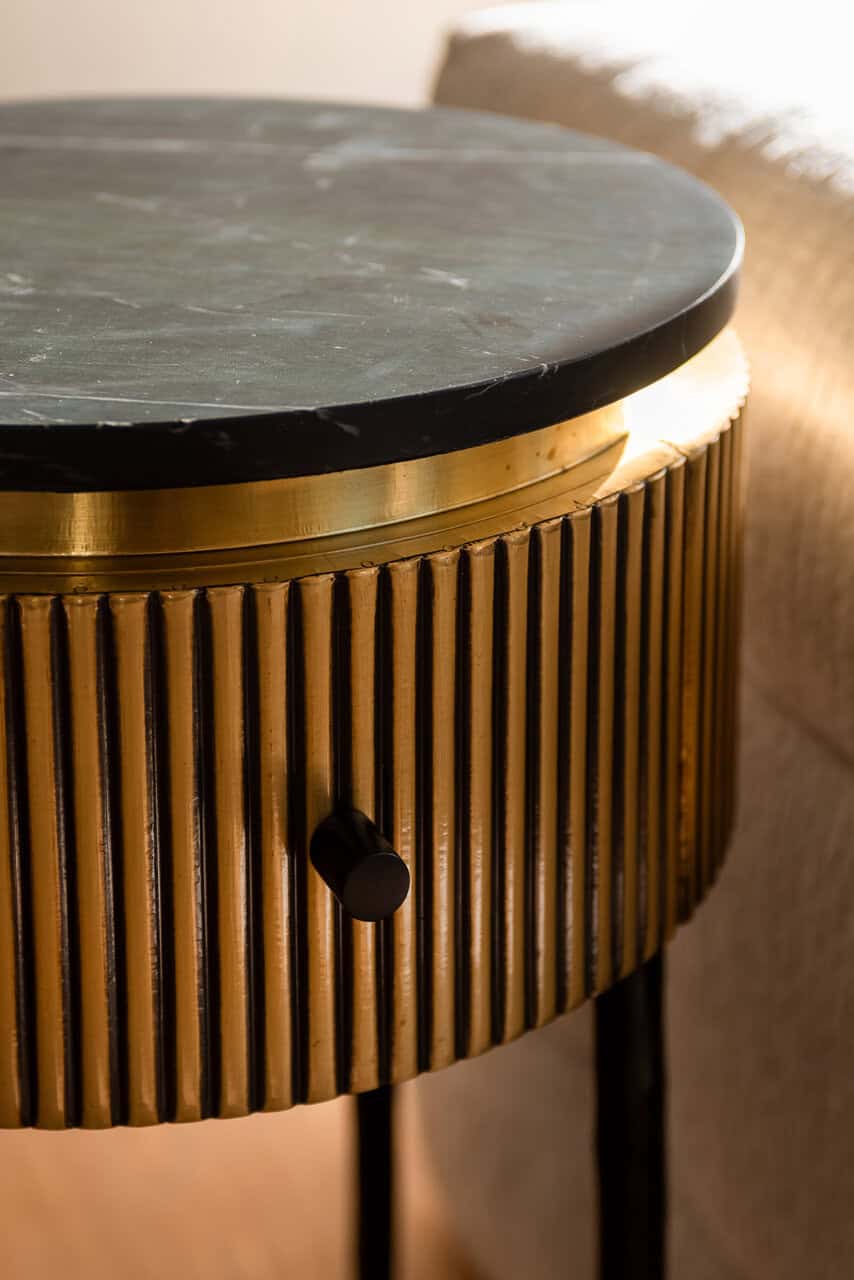 Bijzettafel Ironville (Gold)