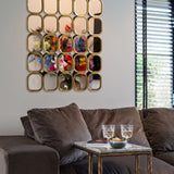 Spiegel Marila met 25 spiegels (Gold)