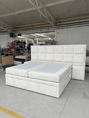 Bed Aurora - Eigentijdse Look met Luxe Stoffering