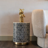 Deco object beer goud (Gold)