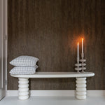 Kussen Juno natural 50x50 (Peacock 01 nature)