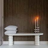 Kussen Juno natural 50x50 (Peacock 01 nature)