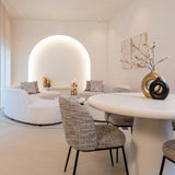 Eettafel Bloomstone – 130 cm – Wit