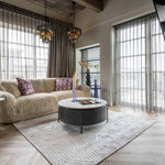 Bijzettafel Kimble paars groot 30Ø (Purple)