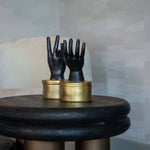 Bijzettafel Macaron (Black rustic)