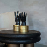 Bijzettafel Macaron (Black rustic)