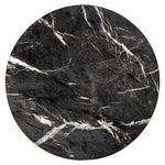 Bijzettafel Bosco faux zwart marmer (Black)