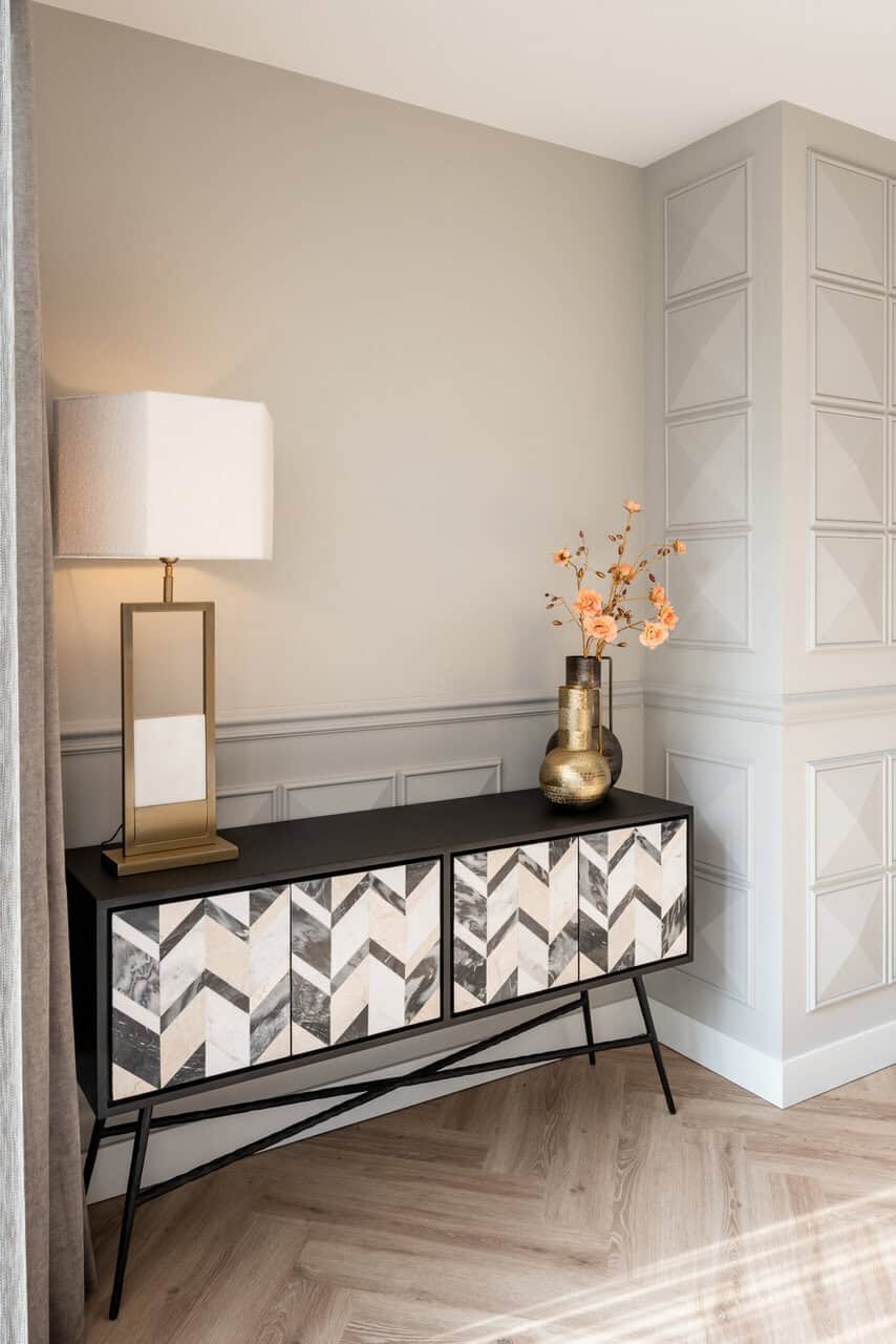 Vaas Leia klein goud (Gold)