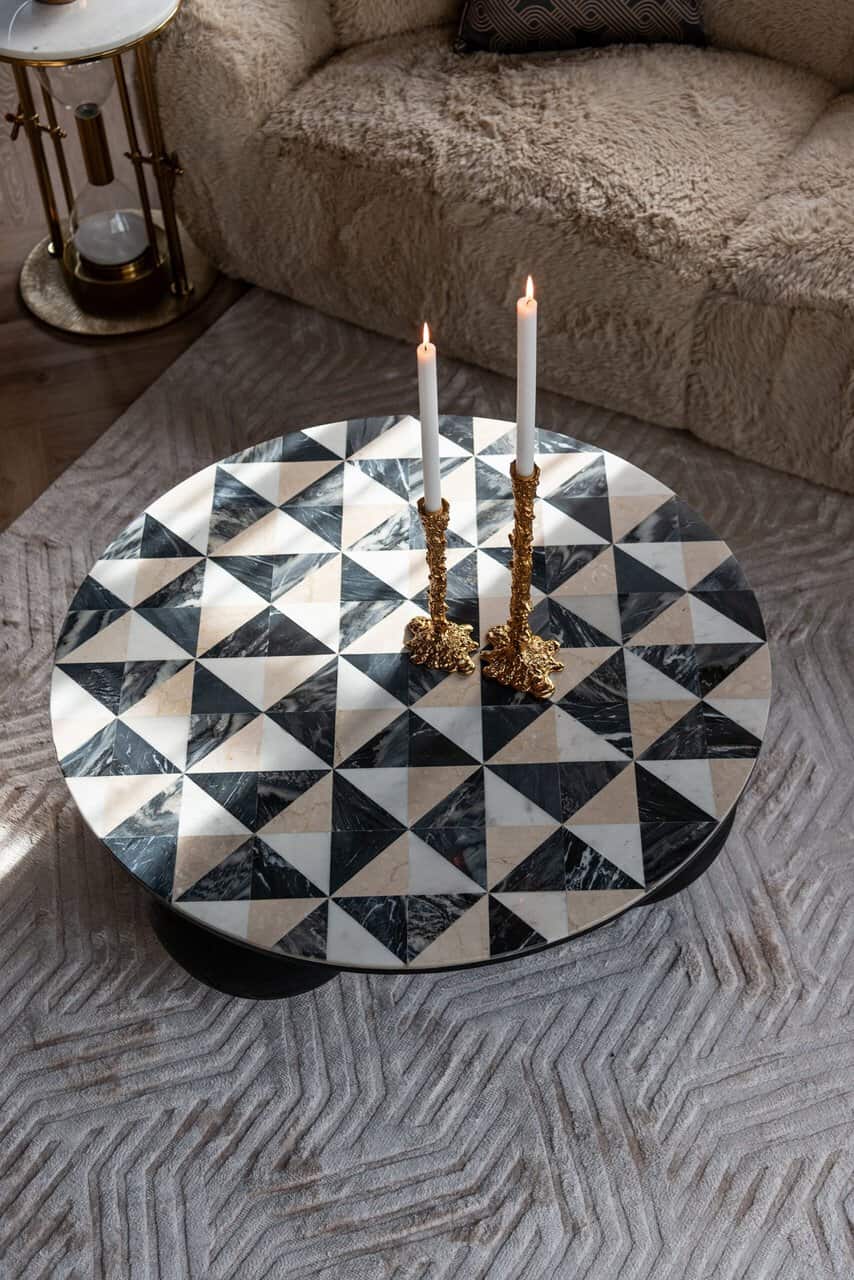 Bijzettafel Tempus (Gold)