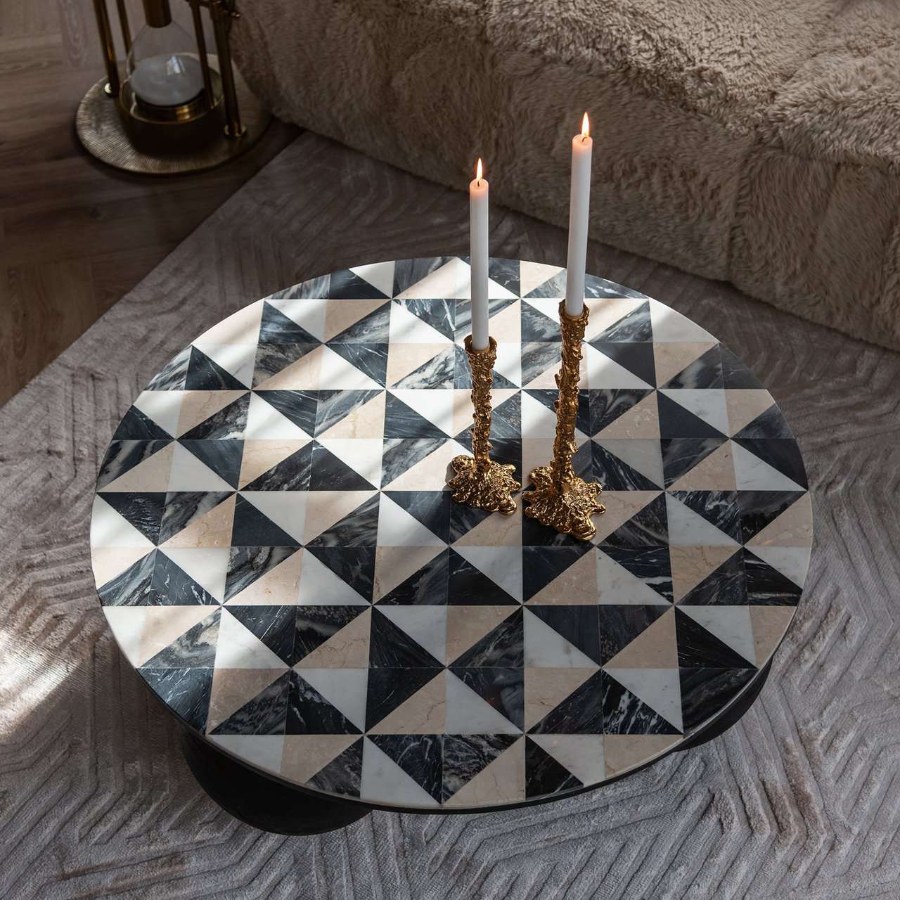 Bijzettafel Tempus (Gold)