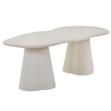 Tafel 'Faro' 220 cm Organisch Cement