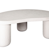 Salontafel — XL kiezel organisch — Marmer composiet 